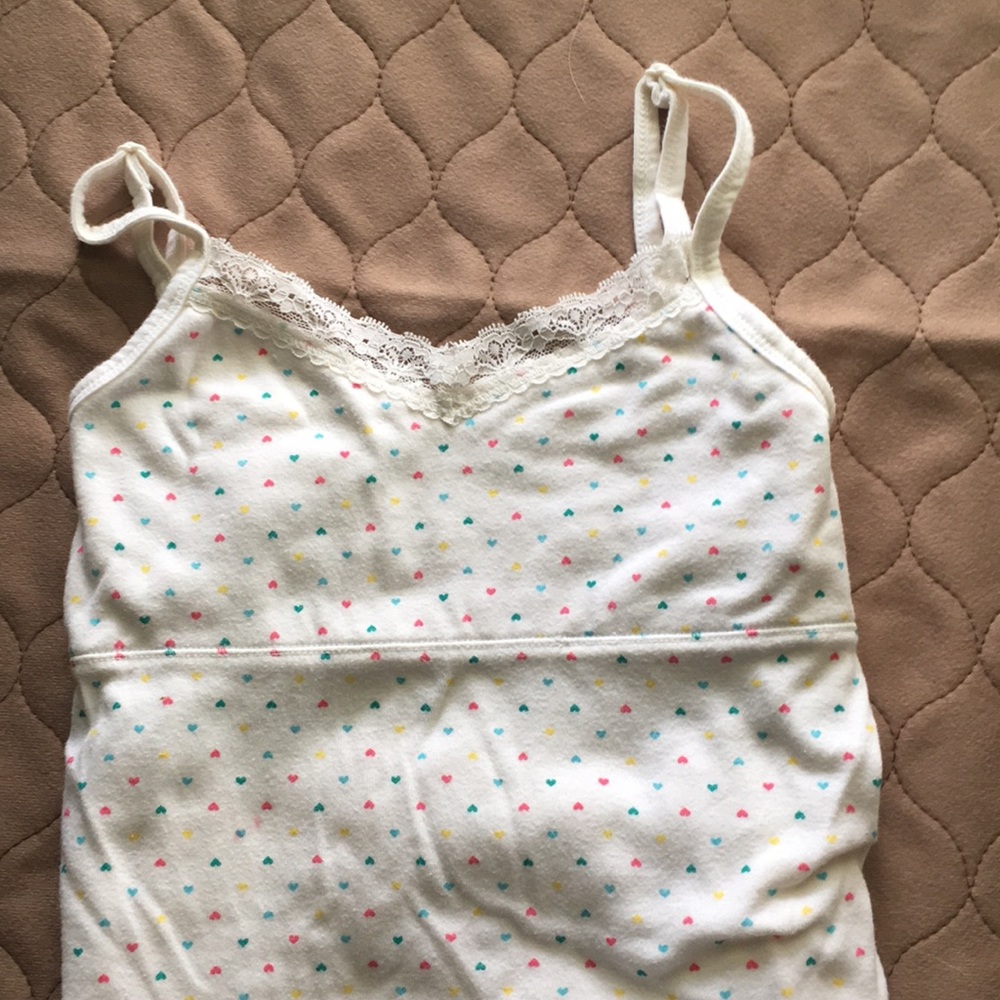 White tank top